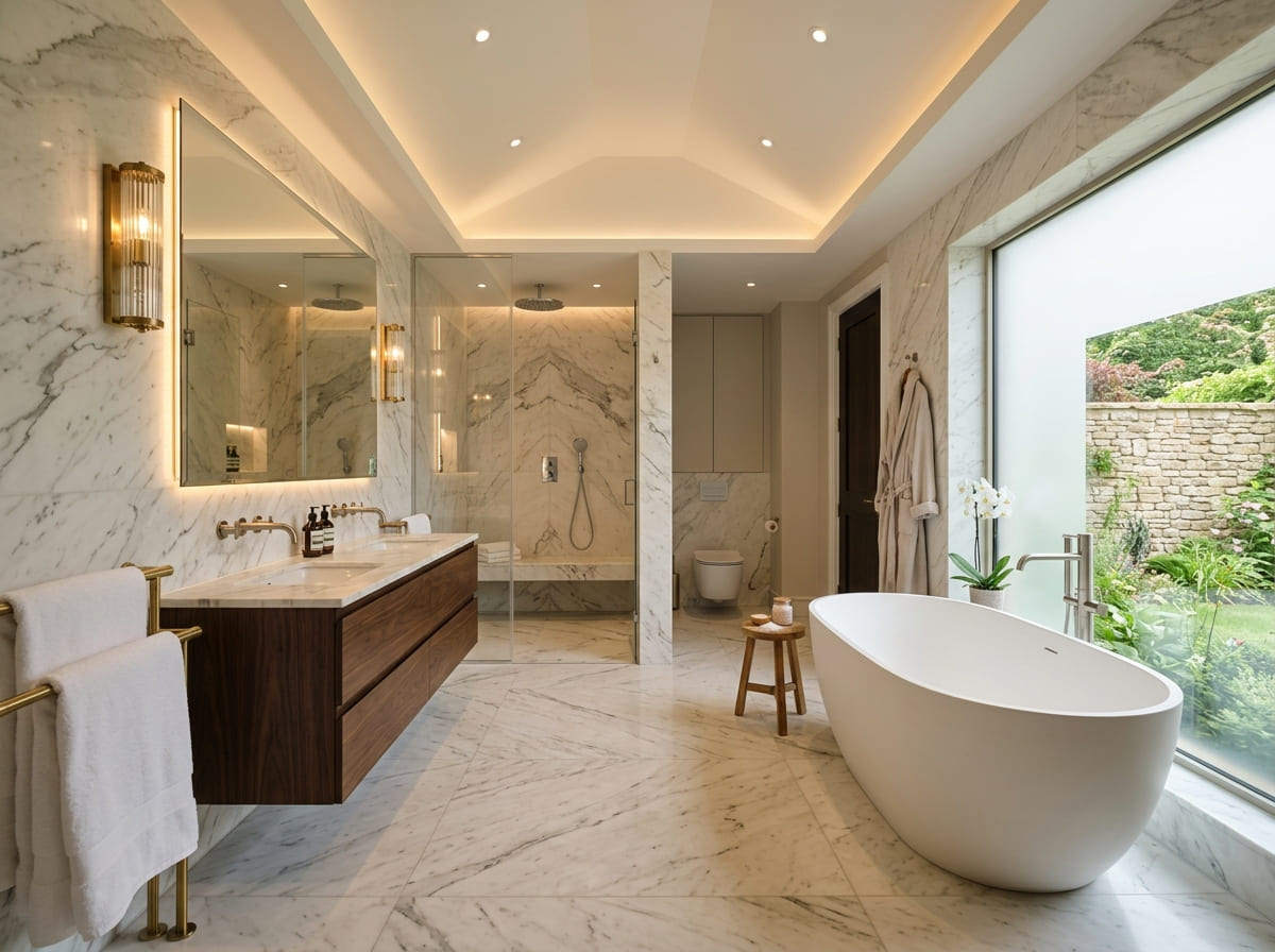 Custom Bathroom Renovation in Bellaire