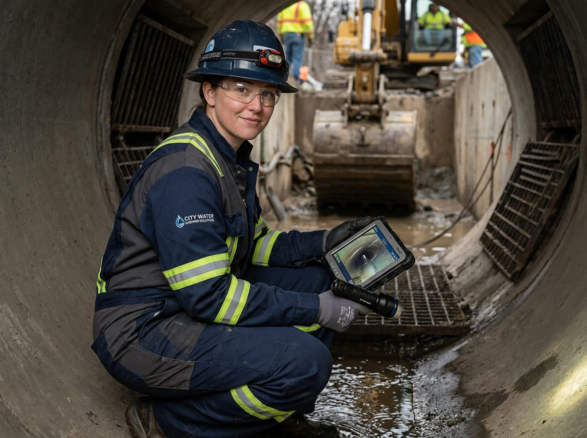 Sewer Line Inspection & Replacement in Bellaire
